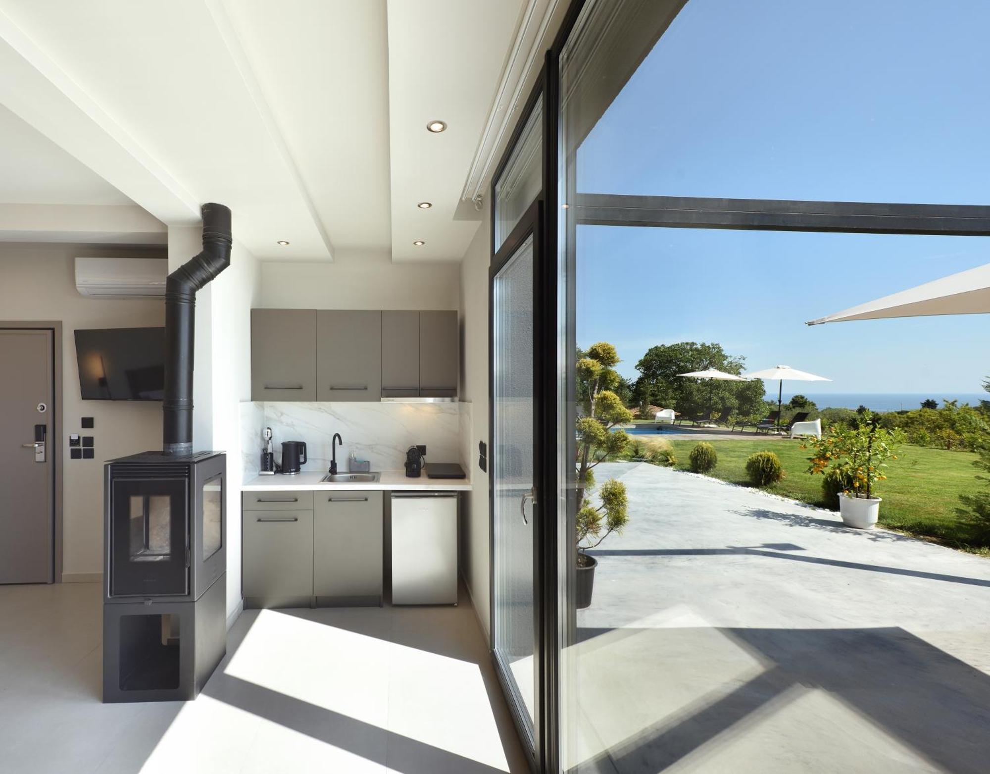 Olive All-Seasons Suites, Panel Hospitality Homes & Villas Litochoro Exterior foto