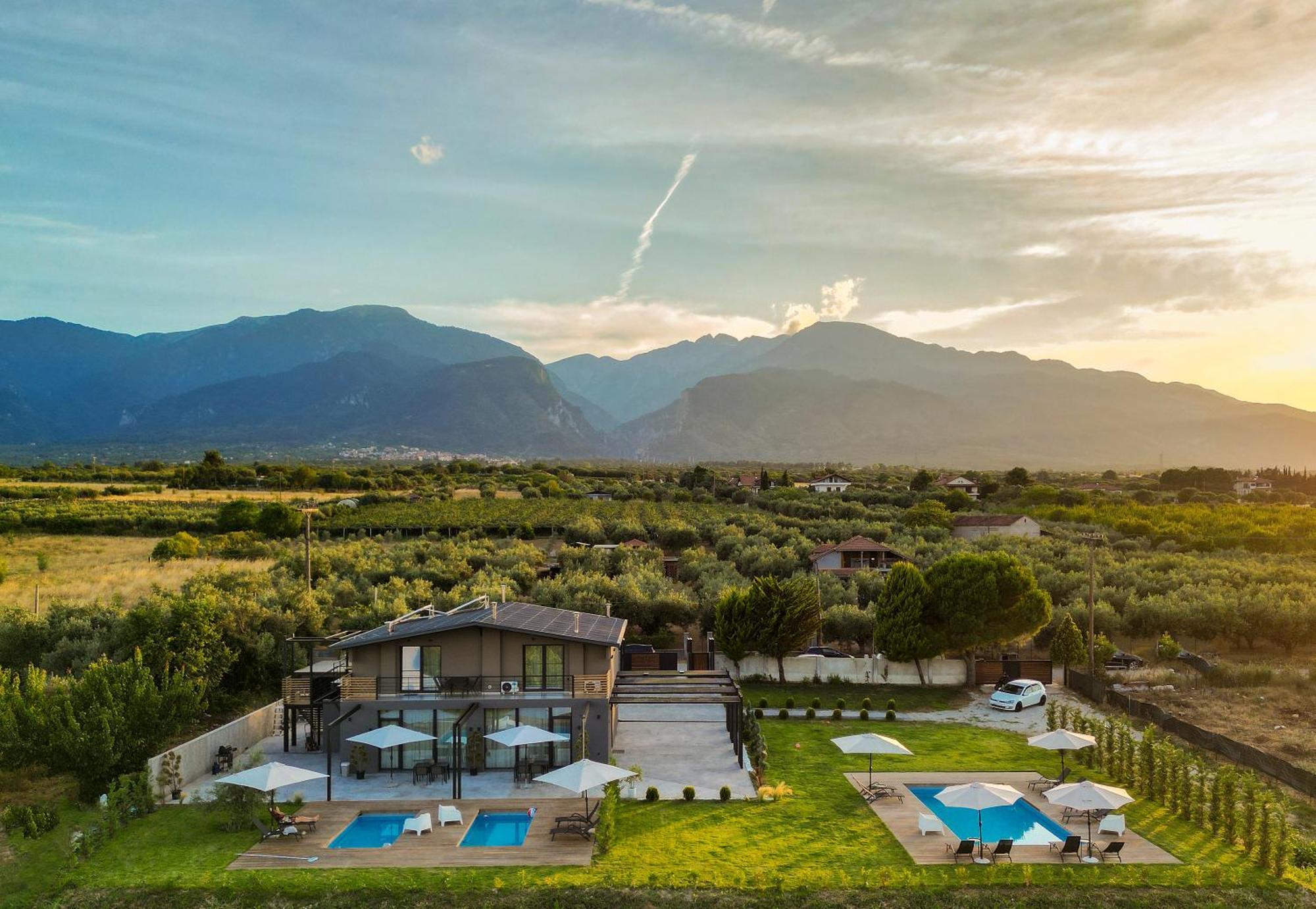 Olive All-Seasons Suites, Panel Hospitality Homes & Villas Litochoro Exterior foto