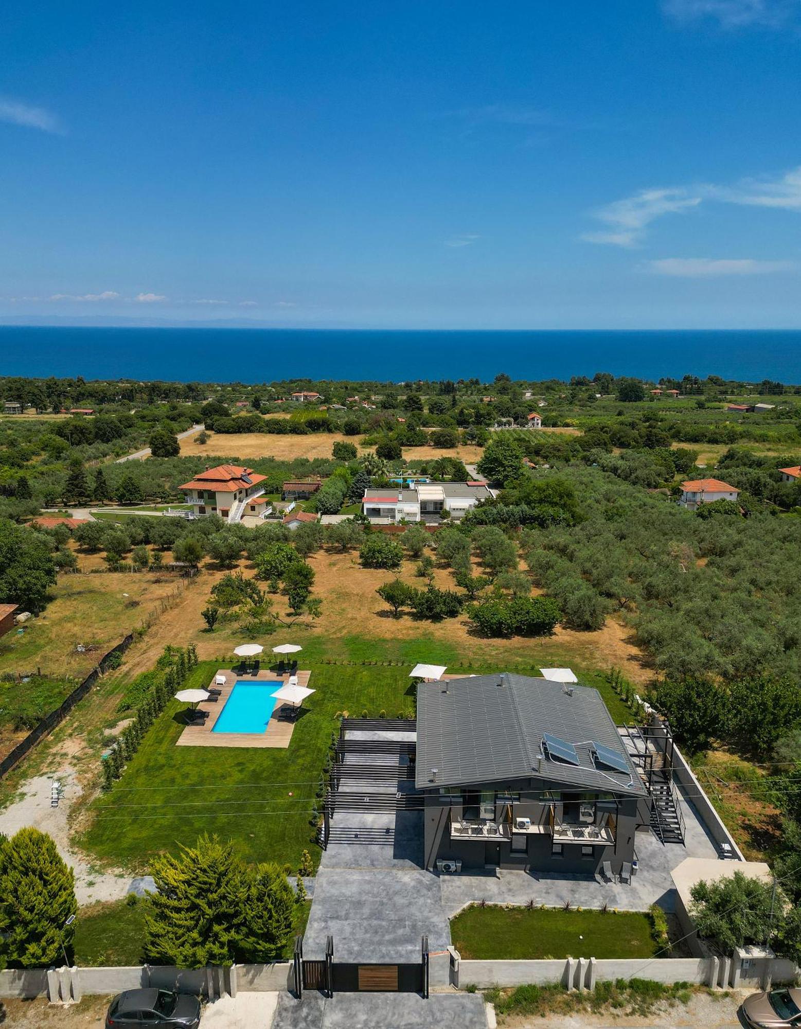 Olive All-Seasons Suites, Panel Hospitality Homes & Villas Litochoro Exterior foto